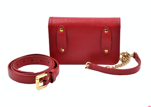 waist-bag with chain sholder strap